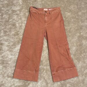 Chino by Anthropologie, wide leg pant, size 8